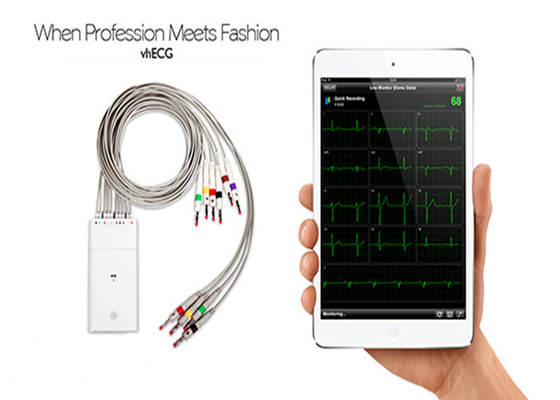 12 Channel Handheld ECG Machine