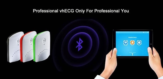Bluetooth беспроводное ECG подвергает красочных пластиковых рекордеров механической обработке для IOS