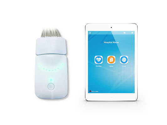 Отдыхая машина Bluetooth ECG руководства Simultenaous 12