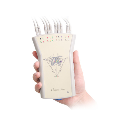 Рекордер портативного серого цвета пластиковый с vip Simultenaous 12 водит Handheld машину ECG