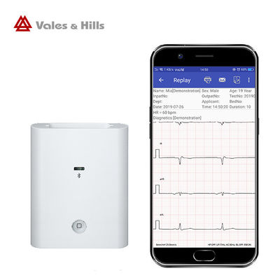 Белая небольшая система Bluetooth андроида коробки приема отдыхая машина ECG