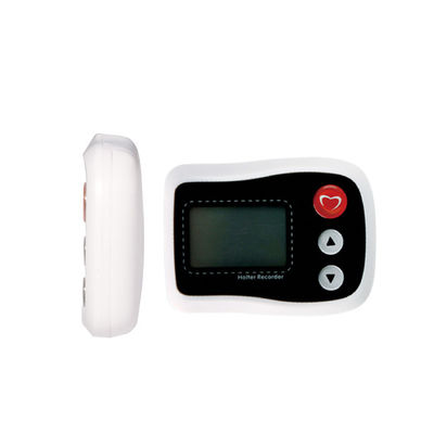 Мини белый Ambulatory рекордер LCD с 12 3 Holter ECG канала приборами канала и
